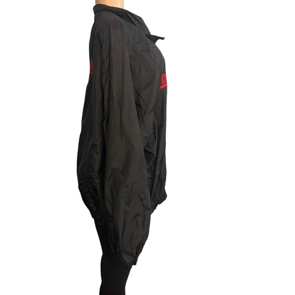 Logo Athletic Nebraska Cornhuskers Black Windbreaker Jacket - Picture 6 of 10